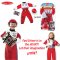[ชุดอาชีพเด็ก] รุ่น 8552 ชุดแฟนซีชุดแข่งรถ ฟรีไซส์ 3-6 ขวบ Melissa & Doug  Race Car Driver Role Play Costume