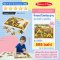 Melissa & Doug รุ่น 9064 Construction Jigsaw (24pc) จิ๊กซอไม้ ชุด 24 ชิ้น รูปรถ ส่งเสริมให้รู้จักคิดและมีสมาธิ  ช่วยส่งเสริมทักษะเพิ่มได้อย่างดี