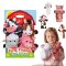 [4ตัว]  รุ่น 9080 หุ่นมือเด็ก รุ่นฟาร์ม 4 ตัว ผ้านิ่มมาก Melissa & Doug Farm Friends Hand Puppet