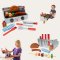 [25ชิ้น] รุ่น 9269 ของเล่น BBQ ปิ้งย่าง เวลโคร่ เตาปรับได้ Melissa & Doug Rotisserie & Grill Barbecue Set