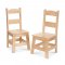 Melissa & Doug รุ่น 8789 Pair of Solid Wood Chairs 2-Piece Set ชุดเก้าอี 2 ตัว ทำจากไม้อย่างดี ใช้สีไม้ธรรมชาติ