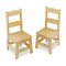 Melissa & Doug รุ่น 8789 Pair of Solid Wood Chairs 2-Piece Set ชุดเก้าอี 2 ตัว ทำจากไม้อย่างดี ใช้สีไม้ธรรมชาติ