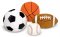 Melissa & Doug รุ่น 2179 Sports "Throw" Pillows ชุดหมอนลูกบอลกีฬา ส่งเสริมการเล่นแบบออกแรงแต่ไม่เจ็บ สร้างสรรค์การเล่นแบบมีจินตนาการ