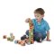 Melissa & Doug รุ่น 2253 Alphabet 123 Wooden Blocks ชุดบล็อคไม้ A-B-C เป็นสื่อใช้เรียนตัวอักษร สอนการคิดเลขคำนวณ ส่งเสริมการเล่นแบบเสริมพัฒนาการได้เป็นอย่างดี