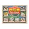 [หมึกล้างออก] รุ่น 2390 ชุดแสตมป์เด็กเล็กสัตว์พร้อมหมึก non-toxic Melissa & Doug My First Wooden Stamp Animal