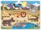 Melissa & Doug รุ่น 9054 Peg Puzzle Safari ชุดพัซเซิลแบบมีที่จับ รุ่นซาฟารี ส่งเสริมพัฒนาการทางความคิด มือ และสมอง
