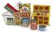 [ตะกร้า 9ชิ้น] รุ่น 5171 ตะกร้าช้อปปิ้งพร้อมอาหาร สเตนเลส 29x24x15cm Melissa & Doug Grocery Basket