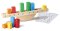 Melissa & Doug รุ่น 5197 Rainbow Balance ชุดแท่งไม้โยกเยก เหมือนเล่นตาชั่ง เสริมการเรียนรู้เรื่องจำนวน ฟิสิกส์ และความสมดุล