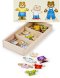 Melissa & Doug รุ่น 3770 Bear Family Dress-up Puzzle  พัซเซิลแต่งตัวครอบครัวหมี 3 ตัว ส่งเสริมพัฒนาการด้านจินตนาการ การเล่นสวมบทบาท การผสมผสานและแมชชิ่ง
