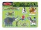 [มีเสียง] รุ่น 727 พัซเซิลรุ่นสัตว์มีเสียง รุ่นสวนสัตว์ Melissa & Doug Zoo Sound Puzzle 8 Pcs รีวิวดีใน Amazon USA  ไม่มียี่ห้ออื่น จับถนัดมือ ของเล่นเด็ก
