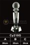 ถ้วยรางวัลคริสตัล CY218G