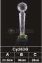 ถ้วยรางวัลคริสตัล CY263G