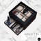 Watches Box Storage กล่องนาฬิกา 9 เรือน 2 ชั้น ลิ้นชัก หุ้มหนังและกำมะหยี่อย่างดี เกรดพรีเมี่ยม หรูหรา ใช้งานได้นาน 