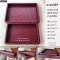 leather tray ถาดหนัง วางของ วางนาฬิกา เครื่องประดับ ใช่ในร้านค้า โรงแรม รีสอร์ท ถาดสีแดง Red