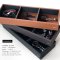 3 PIECE Belt&Buckle storage box Tray กล่องใส่เข็มขัด กล่องเก็บเข็มขัด กล่องเข็มขัด ที่ใส่เข็มขัด กล่องใส่เนคไท ถาดใส่เนคไท ถาดลิ้นชัก ถาดหนัง ถาด 3 ช่อง