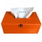 กล่องกระดาษทิชชู่หนัง แบบแผ่น  Tissue Paper Box