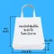 กระเป๋าผ้าดิบหูหิ้วมีก้นขนาด 8x10 นิ้ว ราคาถูก ใบละ 23 บาท ขั้นต่ำ 100 ใบ ส่งฟรีทั่วประเทศ