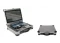 Light gray dual screen ground station shows car and streets in the screen