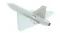 white full tube drone that looks like rocket ship