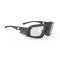 Agent Q Stealth Z87.1 Matte Black / ImpactX Photochromic 2 Black