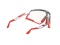 Defender White Gloss / ImpactX Photochromic 2 Red+Multilaser Red Combo Set