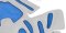 Bug Stop Padding Silver Blue
