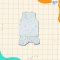 PAPA BABY เสื้อกล้ามเด็กพร้อมกางเกงขาสั้น ไซส์ 0-8 เดือน ทำจาก Cotton100%