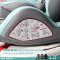 FIN คาร์ซีทเด็ก หมุนได้360องศา รุ่นCAR-CS008 ติดตั้งได้2ระบบ ISOFIX/เข็มขัด เบาะติดรถยนต์ 0-12Y Carseat ปรับได้4ระดับ