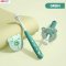 FIN แปรงสีฟันเด็ก หัวทรงกลม360องศา ขนนุ่มพิเศษ รุ่นST029 ขจัดคราบได้หมดจด BPAFree แปรงสีฟัน 1-6ปี มาพร้อมแผ่นรองป้องกัน
