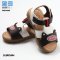 Papa รองเท้าแฟชั่นเด็กผู้ชายรัดส้น Baby Shoes ผลิตจากหนังวัวแท้ ใส่สบาย กระชับเท้า เดินคล่อง รุ่น PRB390(329)