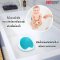 FIN Baby Bath Booster ที่นั่งอาบน้ำเด็ก ทำจากวัสดุอย่างดี ระบายน้ำเยี่ยม พร้อมที่แขวนผนังมีให้เลือก 2 สี รุ่น  1618/1521