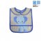 PAPABABY ผ้ากันเปื้อนแบบพลาสติกแบบใส Baby plastic  apron รุ่นBIBR10-11