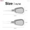 FIN ไม้แคะหู ได้2หัว ทำความสะอาดหู ที่แคะหูแบบมีไฟ LED พร้อมที่คีบ รุ่น ST-25 ปลายไม้นุ่มพิเศษ  แคะหูเพื่อความสะอาด