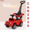 FIN รถขาไถเด็ก 2in1 ปรับเป็นรถเข็นได้ มีกันตก มีด้ามเข็น รุ่นCAR2020 รถเด็กขาไถ รับน้ำหนักได้ถึง 30 KG. รถเข็นเด็ก