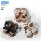 Papa รองเท้าแฟชั่นเด็กผู้หญิงรัดส้น Baby Shoes ผลิตจากหนังวัวแท้ ใส่สบาย กระชับเท้า เดินคล่อง รุ่น PRB390(201)