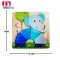 FIN ตัวต่อไม้เสริมทักษะรูปสัตว์น่ารัก Cute animal puzzle  สีสันสดใส มีให้เลือก 2 แบบ รุ่น TCN2347