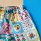 BOYS & GIRLS ELASTIC WAISTBAND MERCI SHORTS / 100% PRINTED COTTON