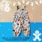 FAIRY JUMPSUIT 100% COTTON PRINTED
