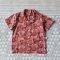 BOYS&GIRLS ELEPHANTS SHIRTS MAROON / 100% PRINTED COTTON
