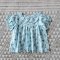 BOYS&GIRLS RABBITS LIGHT BLUE BLOUSE / 100% PRINTED COTTON