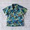 BOYS&GIRLS DARK BLUE JUNGLE SHIRTS / 100% PRINTED COTTON