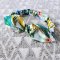 ELASTIC HEADBAND WHITE JUNGLE 100% COTTON
