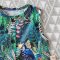 UNISEX ROMPER TROPICAL PARADISE 100% PRINTED COTTON