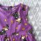 HALLOWEEN BUTTONS BACK DRESS  100% PRINTED COTTON*HEADBAND NOT INCLUDED