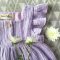 FLUTTER SLEEVES ROMPER 100% COTTON LILAC*HEADBAND NOT INCLUDED