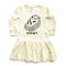 GIRL DRESS 1-7Y. LP0628 STAY SOFT DRESS WITH RUFFLED
