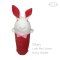 หมอนข้างกระต่ายน้อยสีแดง รุ่นผ้ากำมะหยี่ Limited Edition Little Red Velvet Bunny Bolster - Velvet