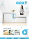 เคาน์เตอร์ด้านหน้าโรงพยาบาล เคาน์เตอร์คลินิก เคาน์เตอร์ลามิเนต
