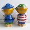 ตุ๊กตาเรซิ่น โจรสลัดเด็ก Pirate Kids แนวทะเล Size M (2 ตัว)