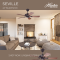 พัดลมเพดาน Seville II - New Bronze